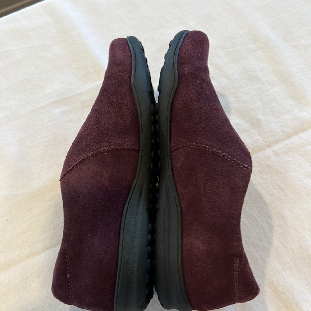 Taos Center Peace purple suede slip on shoe - Picture 5 of 12